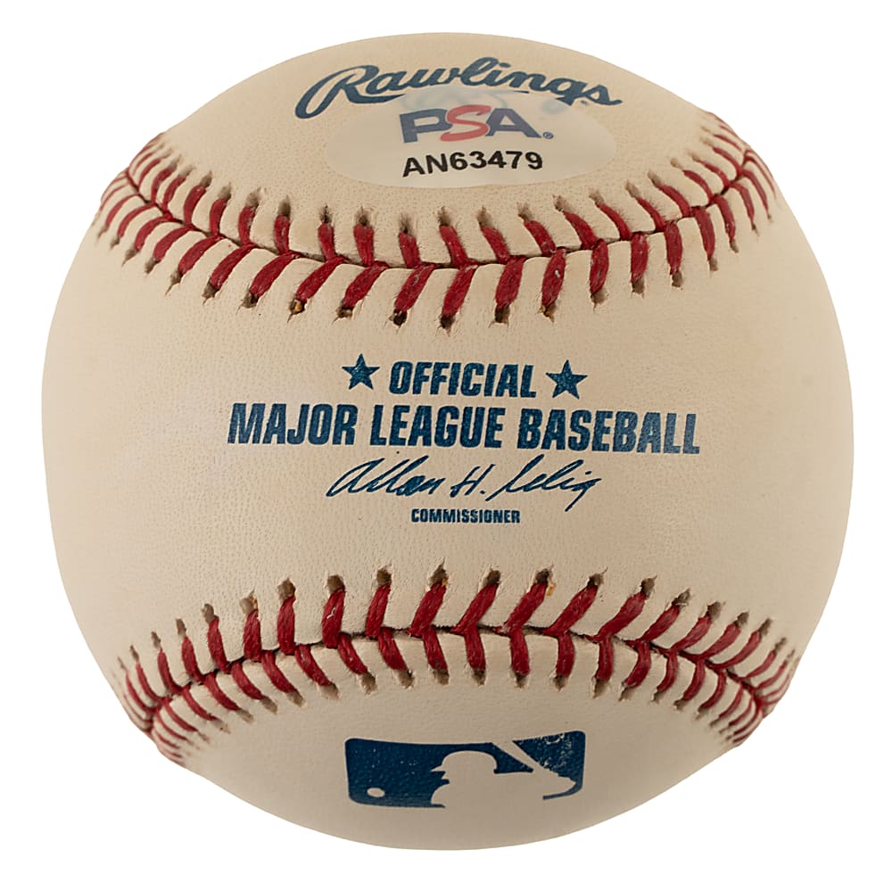 Bobby Thomson and Ralph Branca Dual-Signed Baseball with "The Shot Heard 'Round the World" Inscription - PSA/DNA