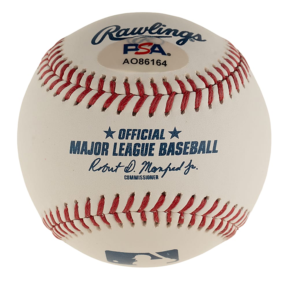 Dave Parker Single-Signed Baseball - PSA/DNA