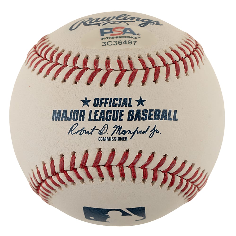 Alan Trammell Single-Signed Baseball with "HOF '18" Inscription - PSA/DNA