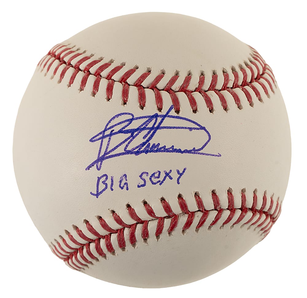 Bartolo Colon Single-Signed Baseball with "Big Sexy" Inscription - PSA/DNA