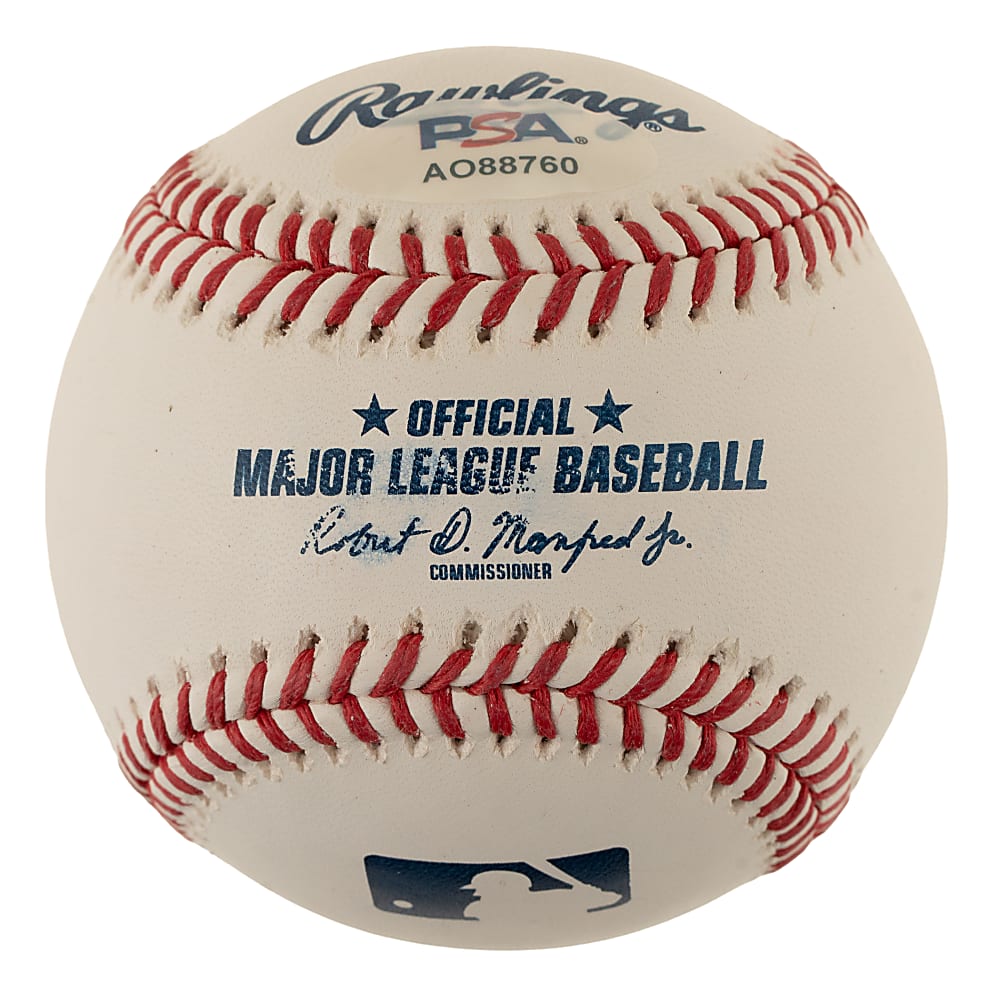 Rollie Fingers Single-Signed Baseball with "HOF 92" Inscription  - PSA/DNA