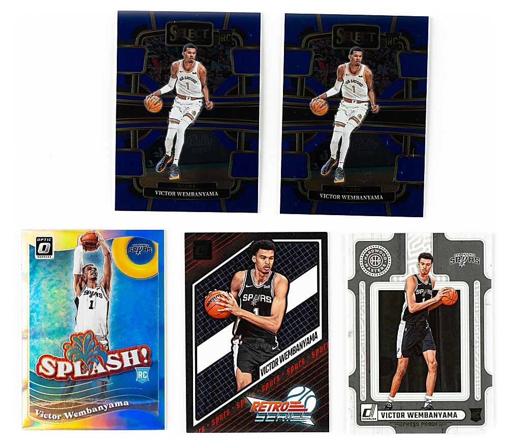 2023-2024 Panini Basketball Victor Wembanyama Rookie Collection (5)