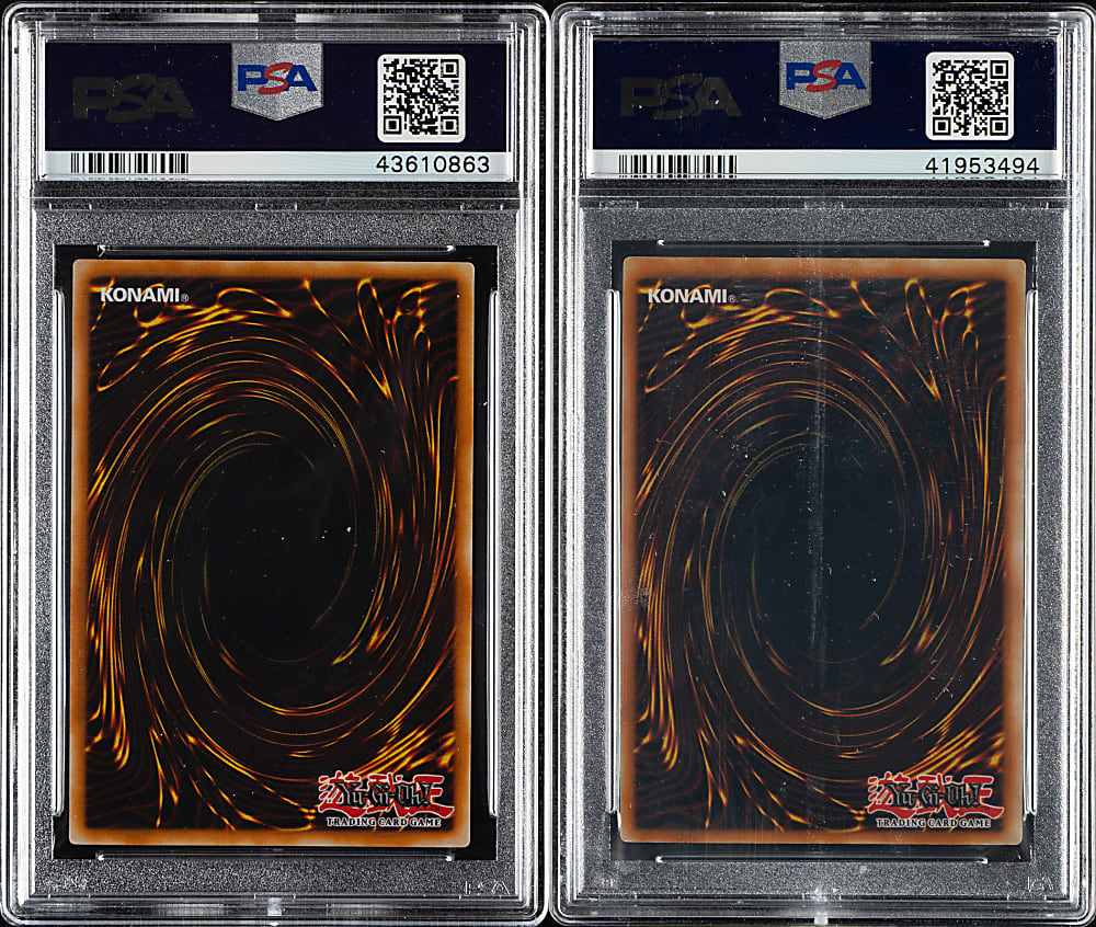 2004 Yu-Gi-Oh! World Championship 2004 Promo PSA MINT 9 Pair