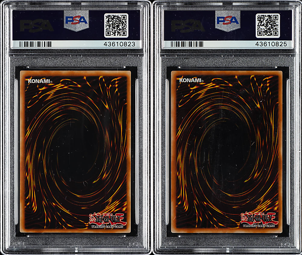 2003 Yu-Gi-Oh! Stairway to Destined Duel Promo PSA NM-MT 8 Pair