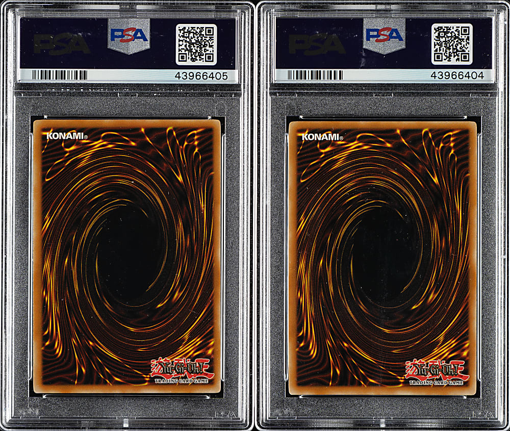 2005 Yu-Gi-Oh! The Lost Millenium Special Edition Promo PSA GEM MINT 10 Pair