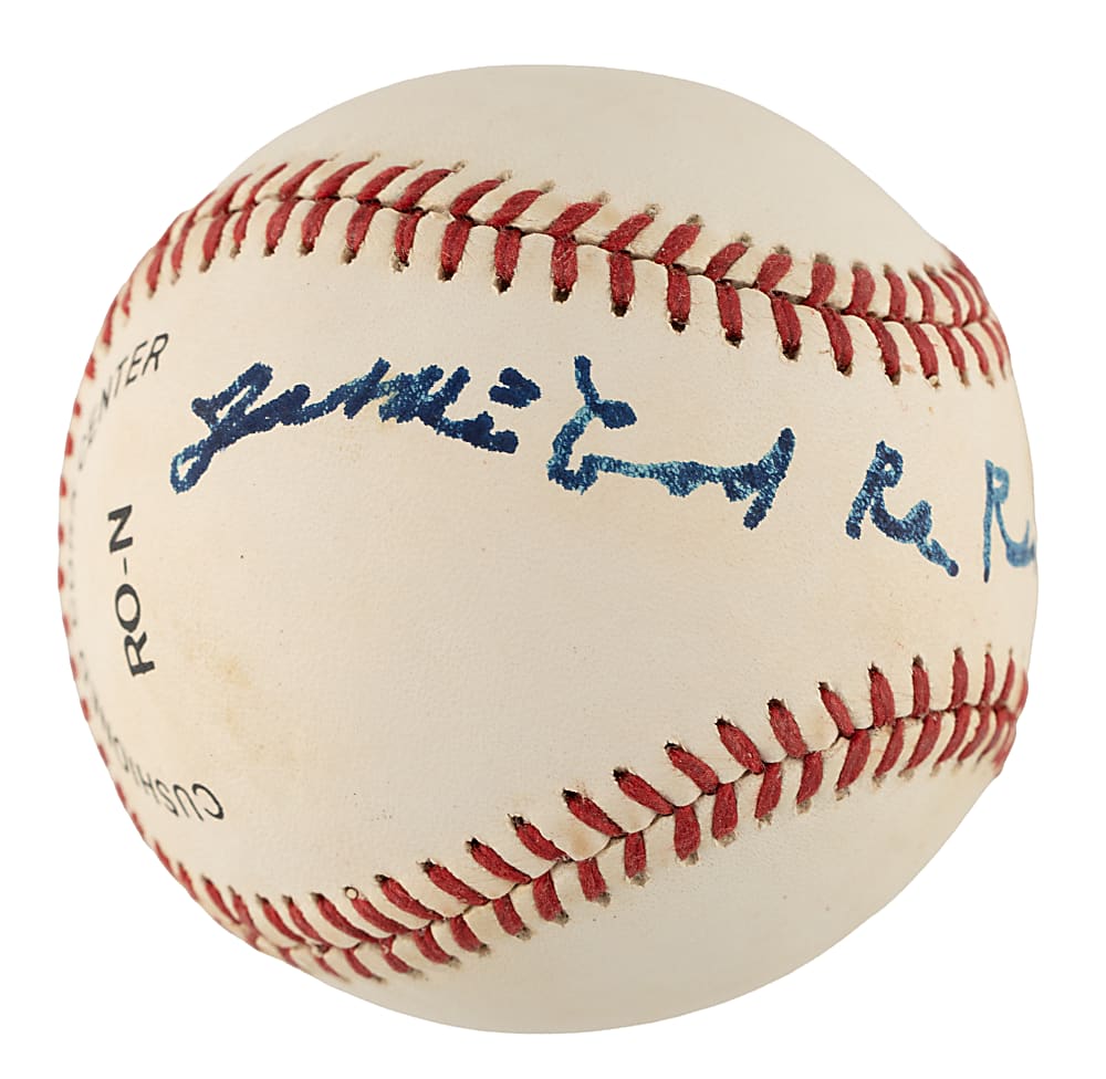 James "Cool Papa" Bell Single-Signed Baseball