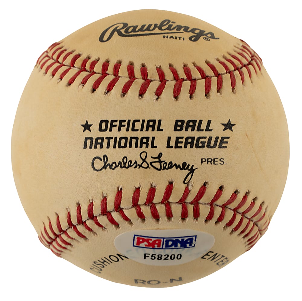 Fernando Valenzuela Single-Signed Baseball - PSA/DNA