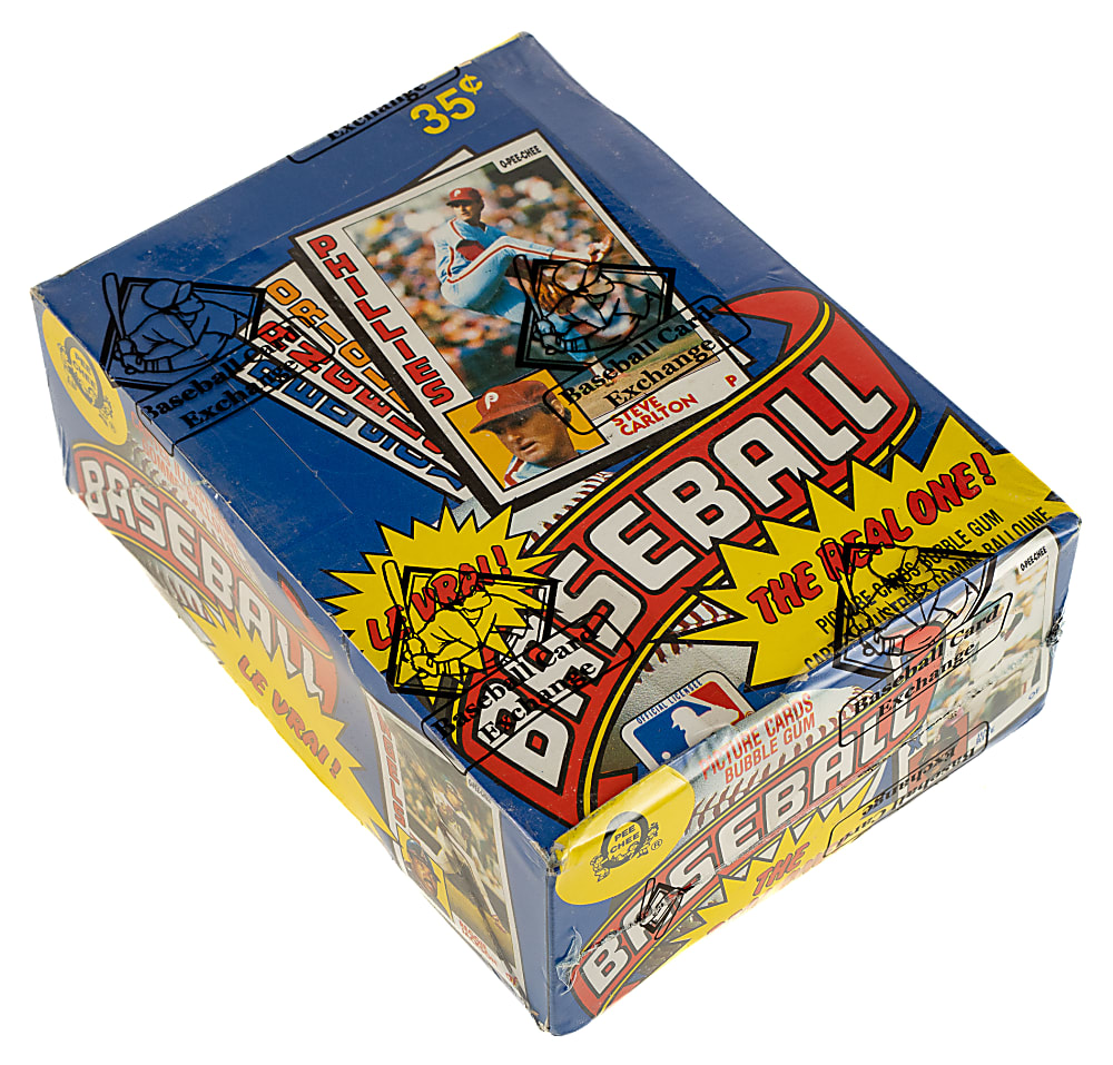 1984 O-Pee-Chee Unopened Wax Box (36 Packs) - BBCE