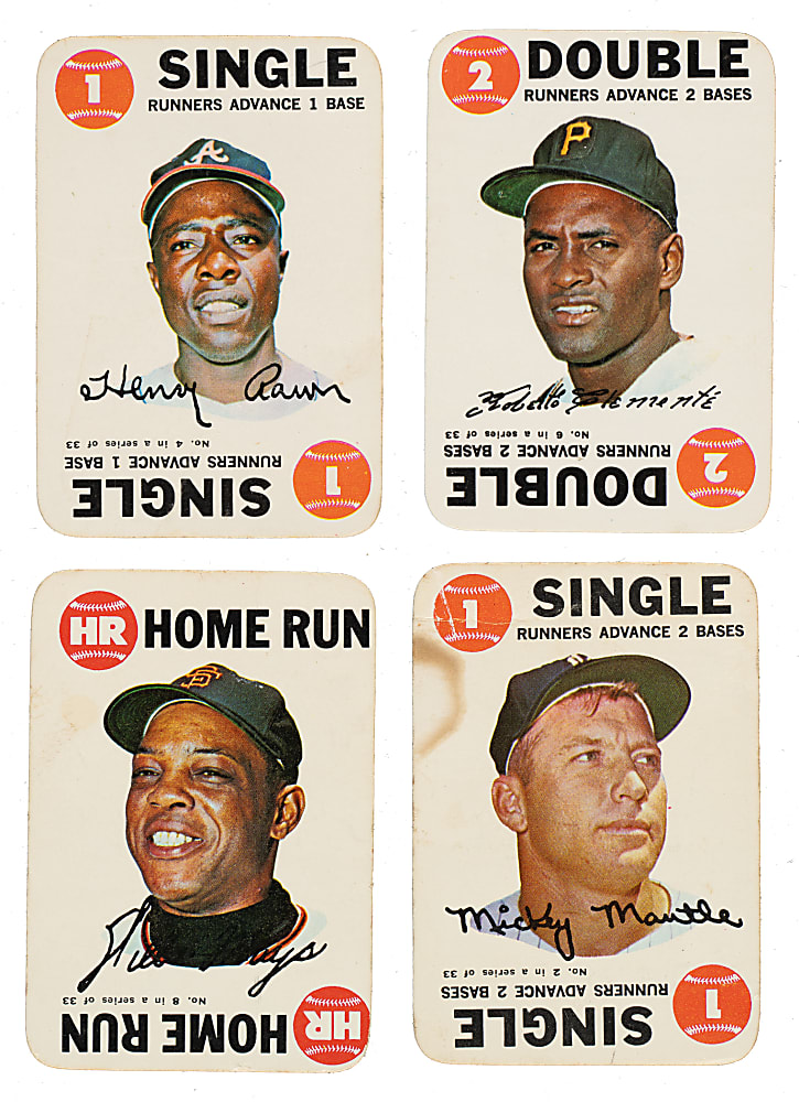1968 Topps Game Complete Set (33)