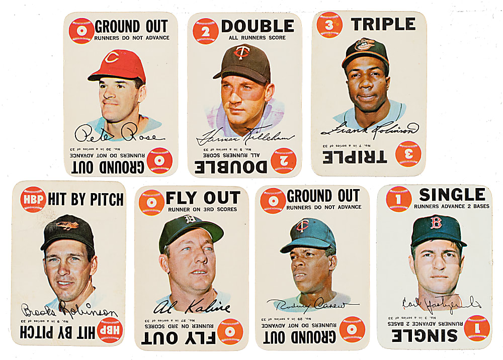 1968 Topps Game Complete Set (33)
