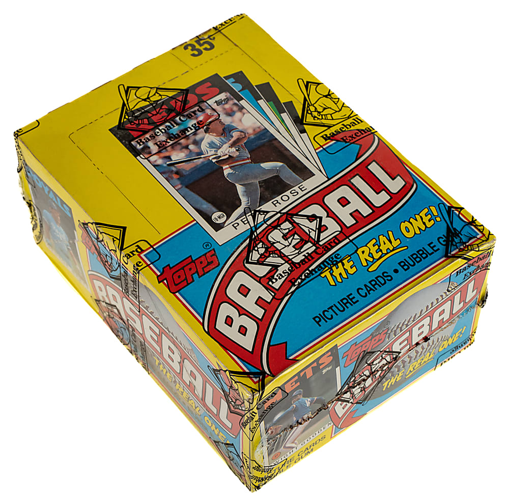 1986 Topps Unopened Wax Box (36 Packs) - BBCE