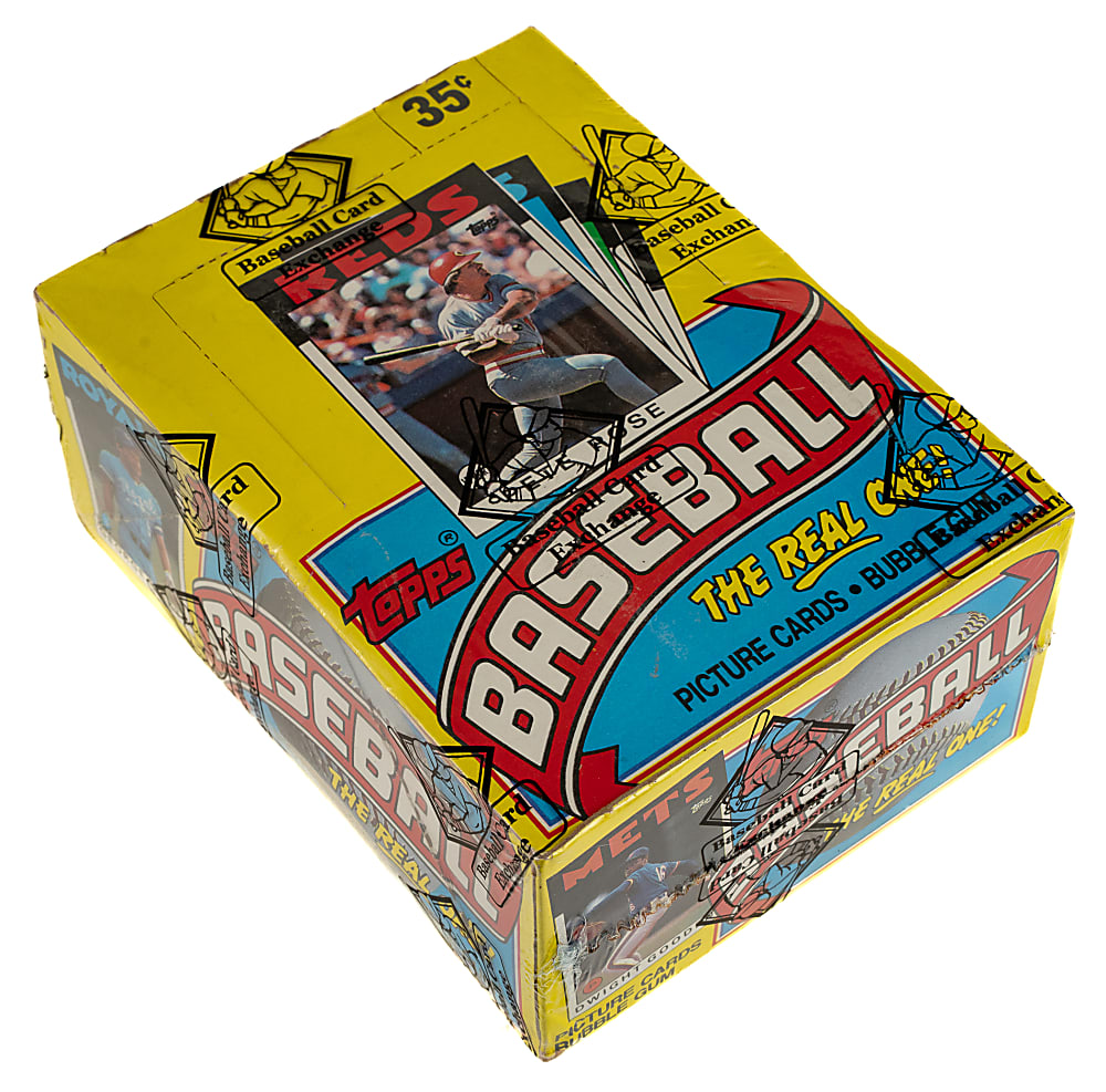 1986 Topps Unopened Wax Box (36 Packs) - BBCE