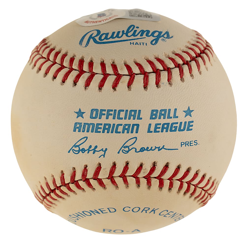 Nolan Ryan Single-Signed Baseball - Beckett