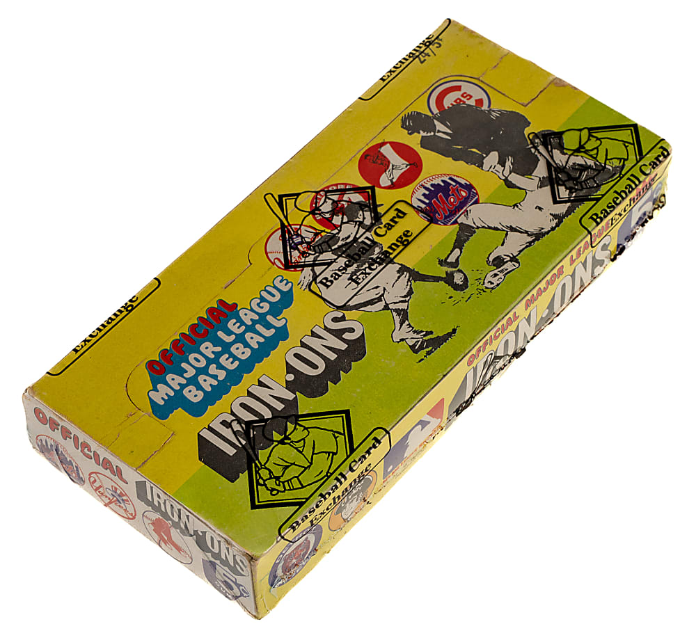 1968-1970 Fleer Iron-Ons Wax Box (24 Packs) - BBCE