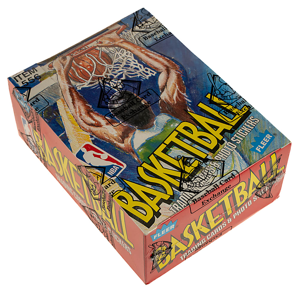 1989-1990 Fleer Basketball Unopened Wax Box (36 Packs) - BBCE