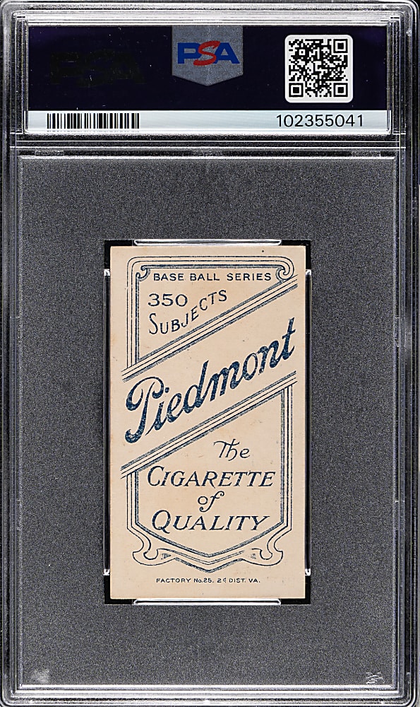 1909-1911 T206 White Border Jack Knight with Bat PSA EX+ 5.5