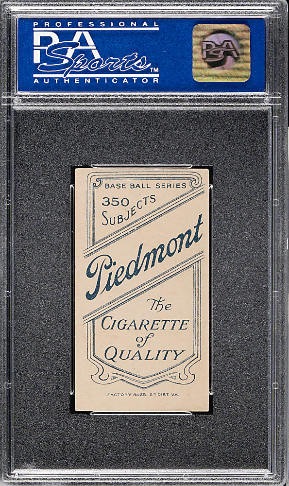 1909-1911 T206 White Border Oscar Stanage PSA EX-MT 6