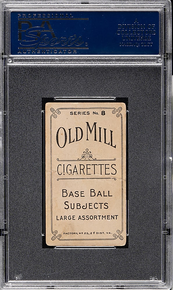 1910 T210 Old Mill Tobacco "Series 8" Cohen PSA POOR 1