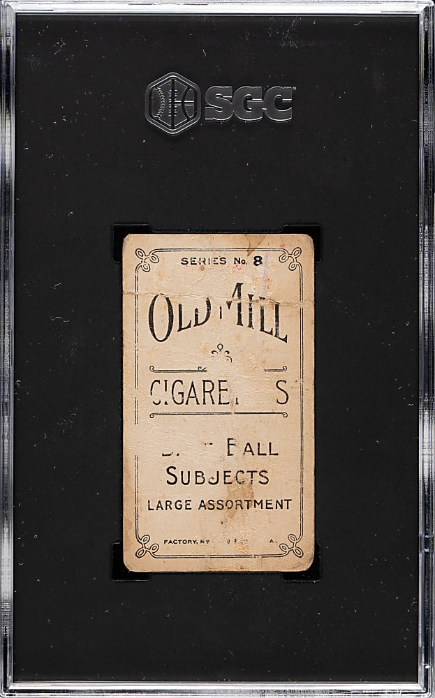 1910 T210 Old Mill Tobacco "Series 8" Frank Huelsman SGC POOR 1