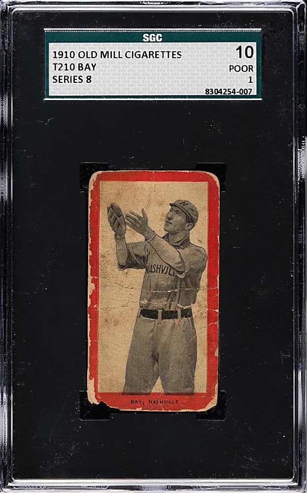 1910 T210 Old Mill Tobacco "Series 8" Harry Bay SGC POOR 10