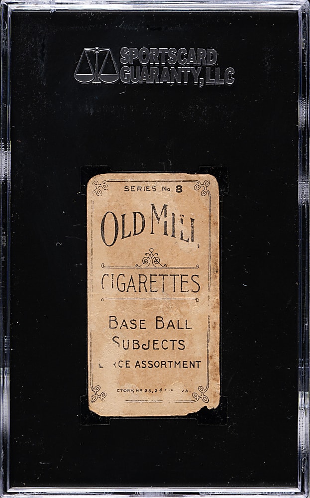 1910 T210 Old Mill Tobacco "Series 8" Harry Bay SGC POOR 10