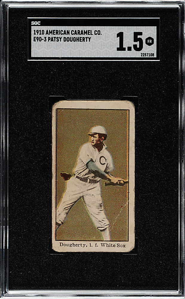 1910 E90-3 American Caramel Patsy Dougherty SGC FAIR 1.5