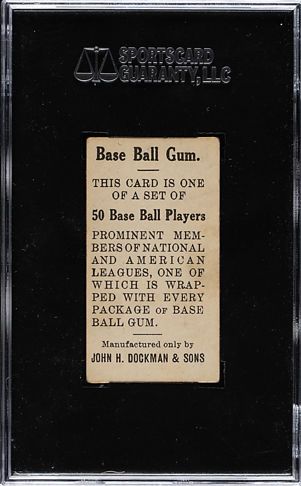 1909 E92 Dockman & Sons Hal Chase SGC GOOD 30