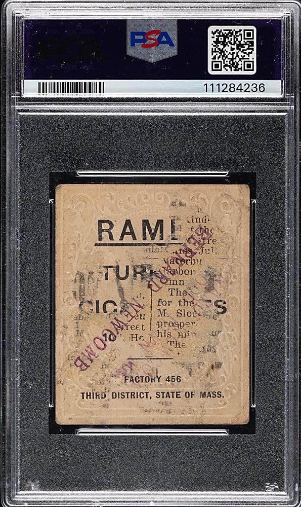 1909 T204 Ramly Tobacco T.H. Murnane PSA POOR 1 (MK)