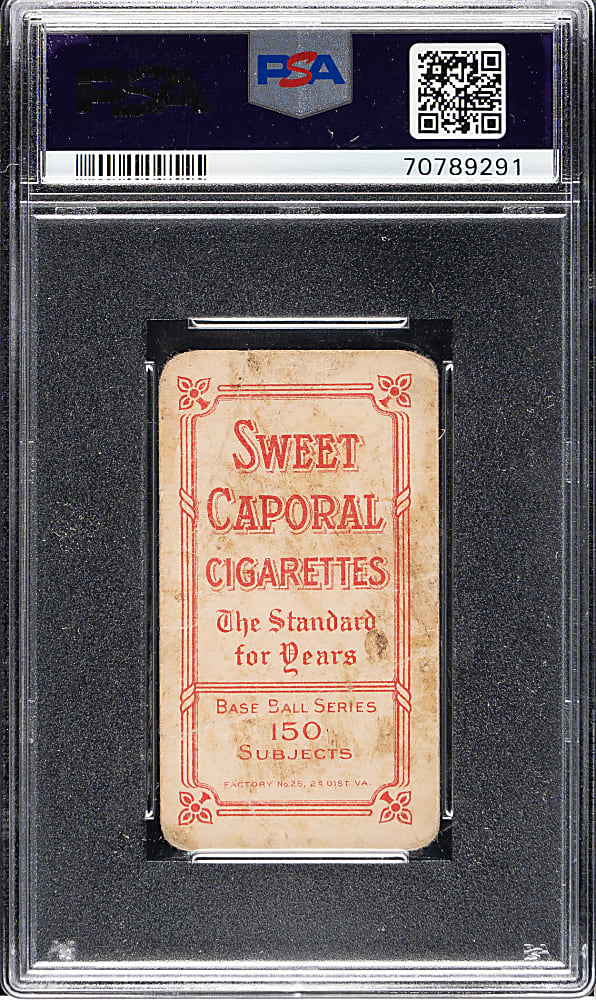 1909-1911 T206 White Border Nap Lajoie Portrait PSA POOR 1