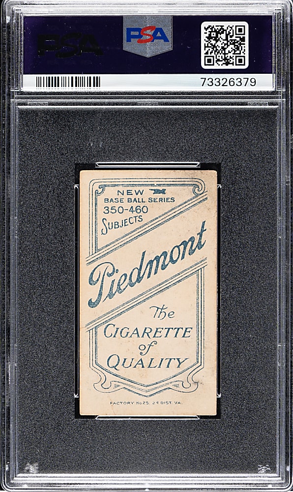 1909-1911 T206 White Border John McGraw Glove At Hip PSA POOR 1