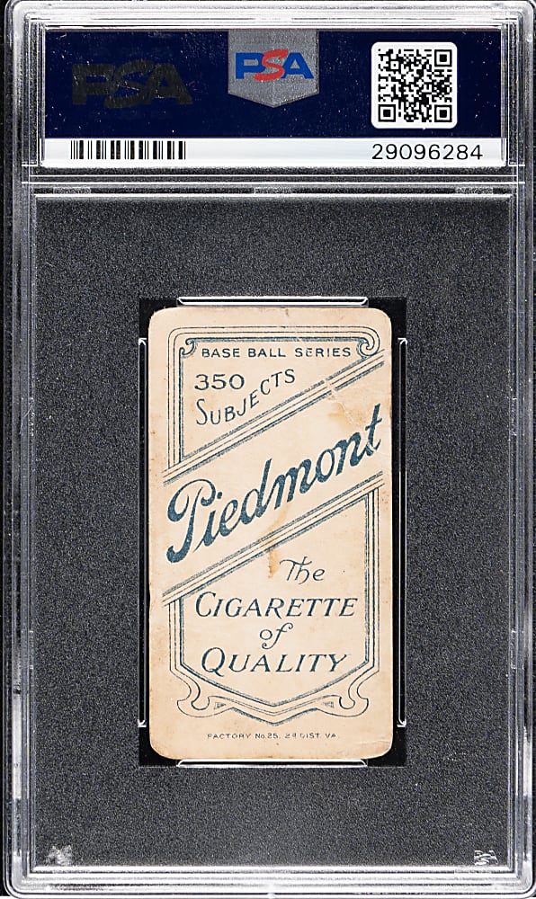 1909-1911 T206 White Border Beals Becker PSA POOR 1 (Charles Bray Collection)