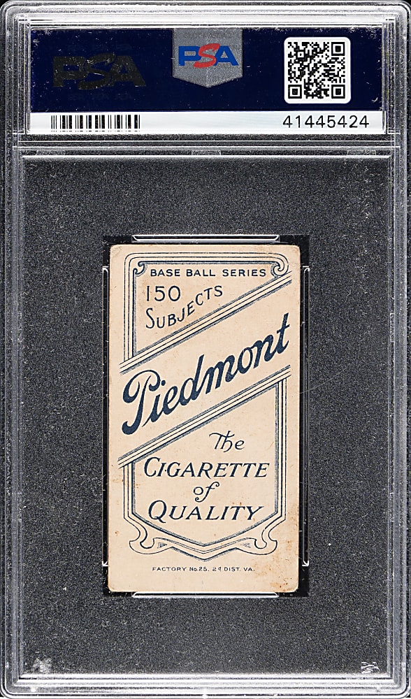 1909-1911 T206 White Border Johnny Kling PSA GOOD+ 2.5