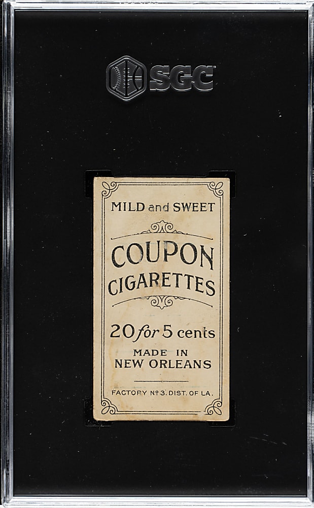 1914 T213 Coupon Cigarettes (Type 2) George McQuillan Philadelphia SGC POOR 1
