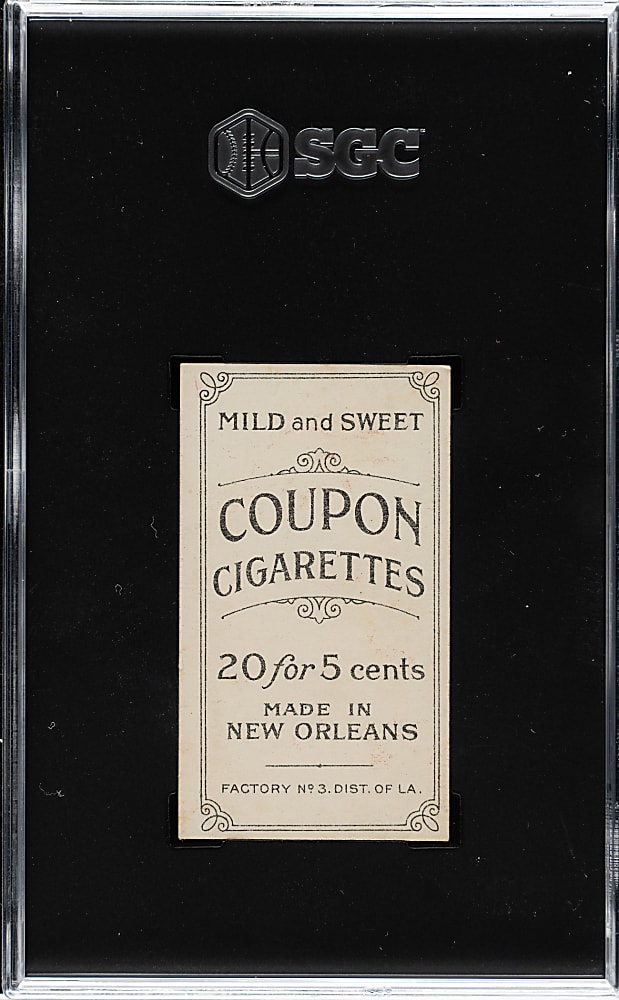 1914 T213 Coupon Cigarettes (Type 2) Dode Paskert Philadelphia Nat. SGC VG 3