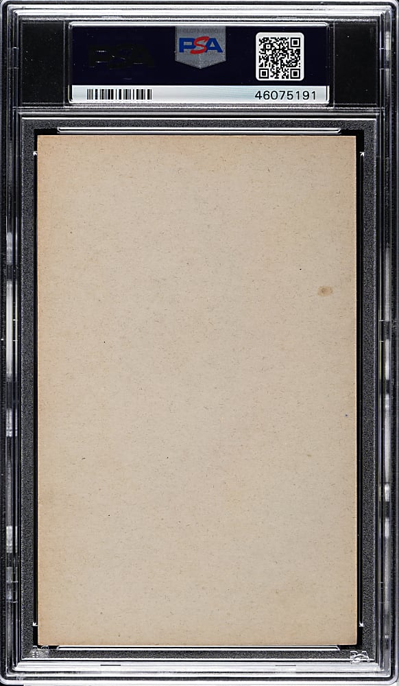 1939-1946 W462 Salutation Exhibits Bill Dickey Made In USA Left Corner PSA EX+ 5.5