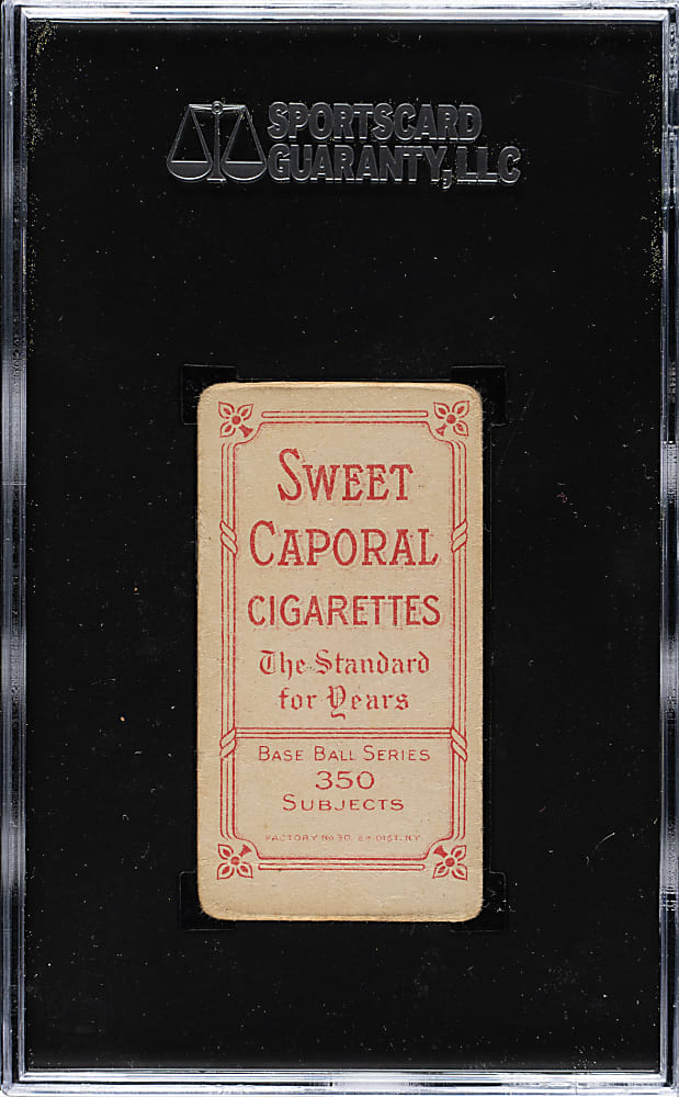 1909-1911 T206 White Border Beals Becker SGC POOR 1
