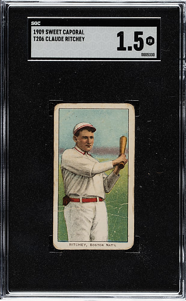 1909-1911 T206 White Border Claude Ritchey SGC FAIR 1.5