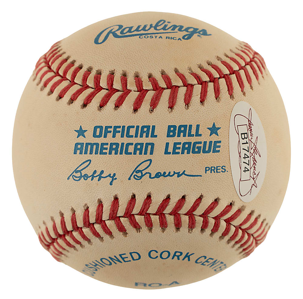 Ted Williams Single-Signed Baseball - JSA