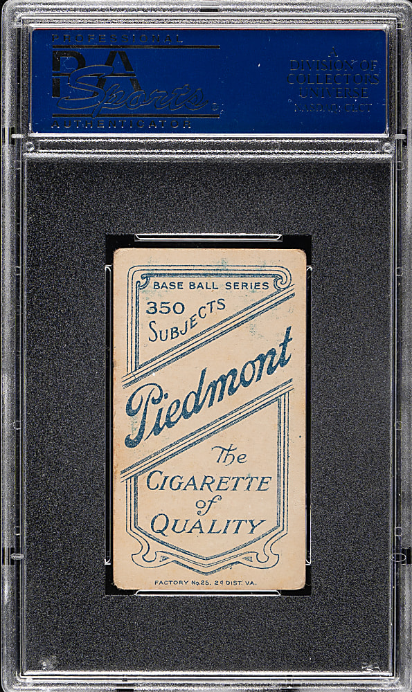 1909-1911 T206 White Border Peter Cassidy PSA VG 3