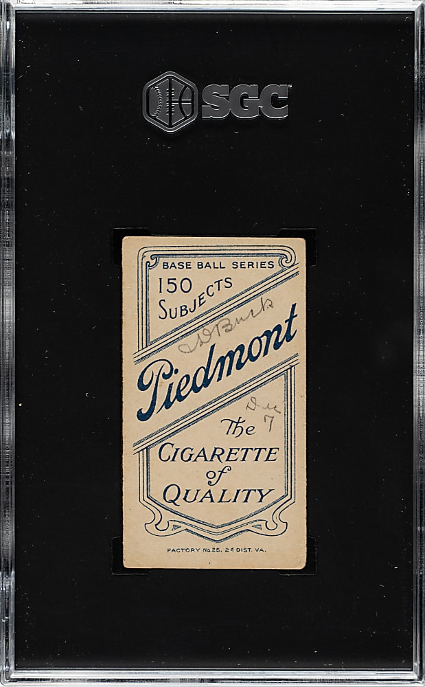 1909-1911 T206 White Border Jim Delehanty SGC POOR 1