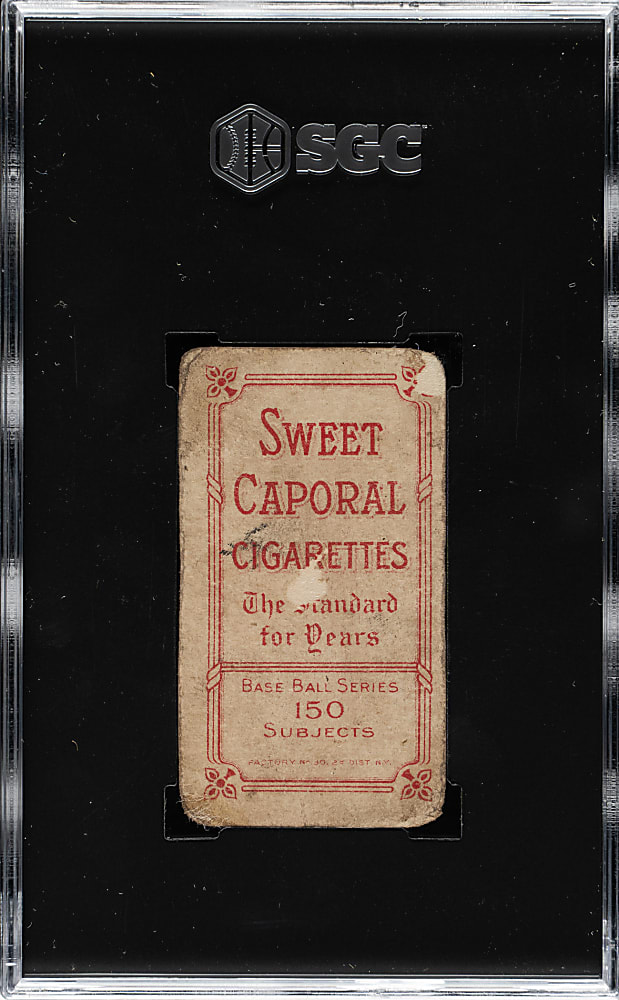 1909-1911 T206 White Border Ed Cicotte SGC POOR 1