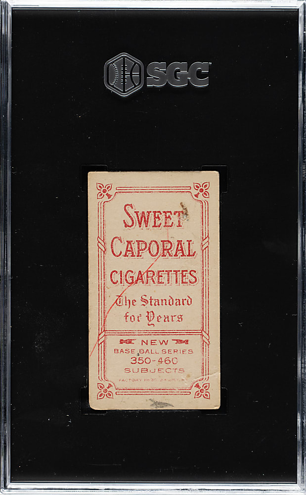 1909-1911 T206 White Border Rube Marquard Follow-Through SGC POOR 1