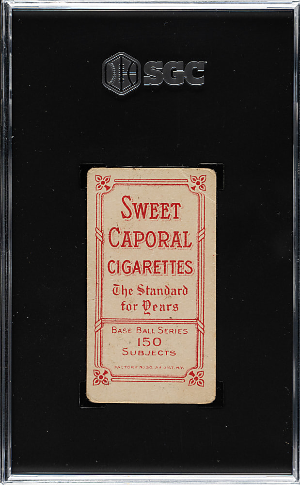 1909-1911 T206 White Border George Stovall Portrait SGC POOR 1