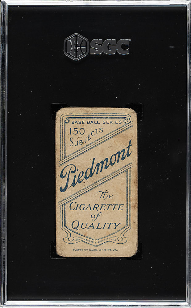 1909-1911 T206 White Border Red Kleinow New York with Bat SGC POOR 1