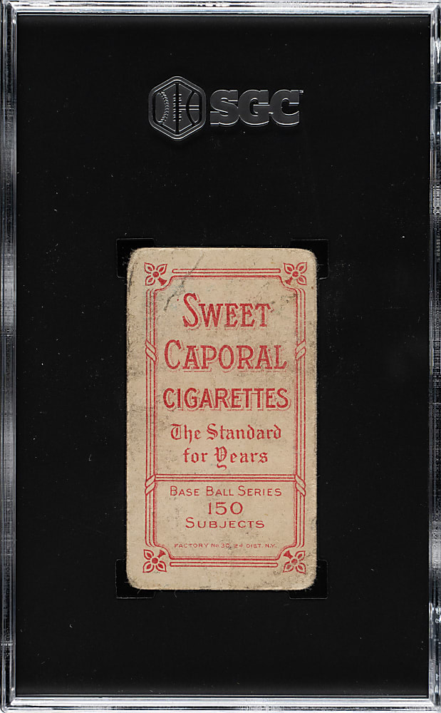 1909-1911 T206 White Border Charlie Hemphill SGC POOR 1