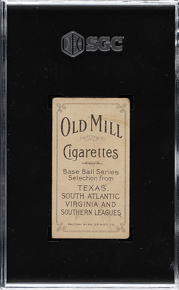 1909-1911 T206 White Border Ike Rockenfeld Southern Leaguer SGC POOR 1