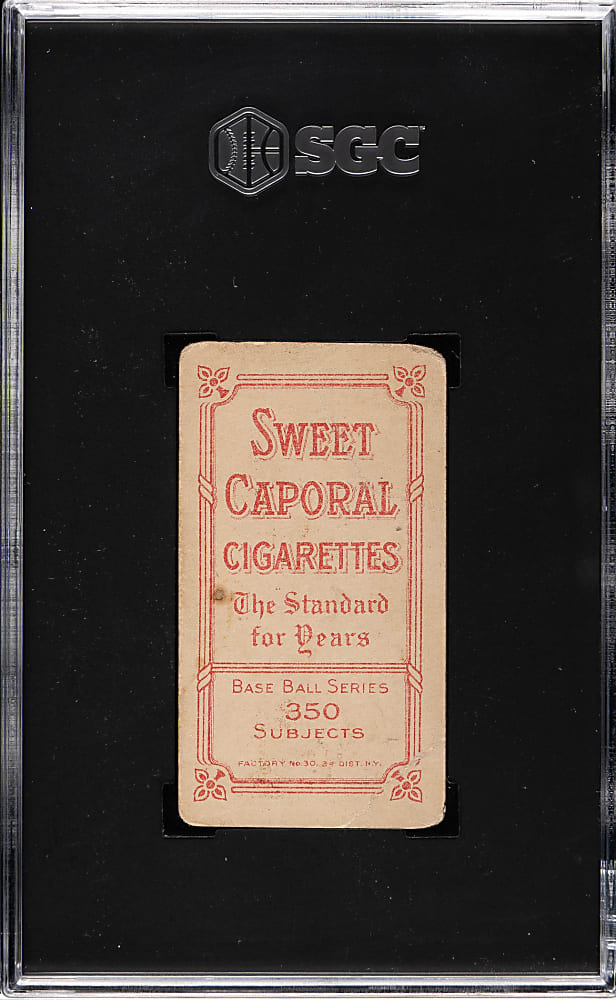1909-1911 T206 White Border Harry Davis (Davis on Front) SGC FAIR 1.5