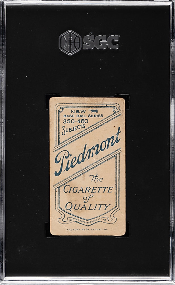 1909-1911 T206 White Border John Hummel SGC FAIR 1.5