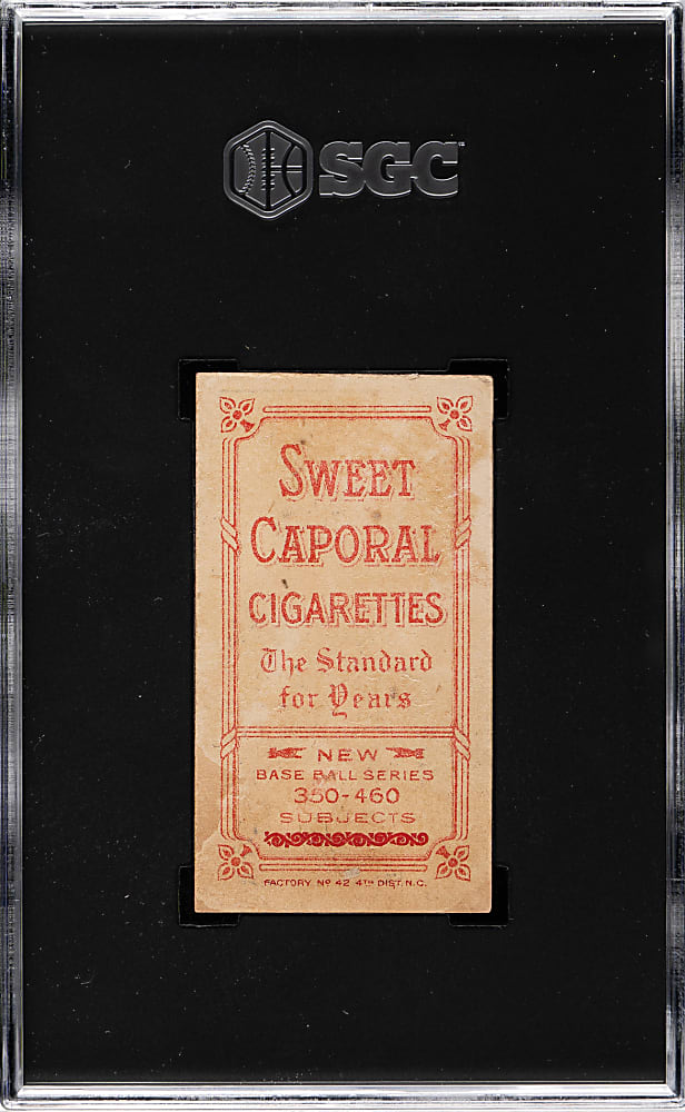1909-1911 T206 White Border Frank Smith Chicago & Boston SGC FAIR 1.5