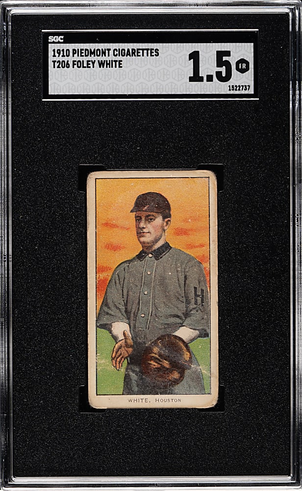 1909-1911 T206 White Border Foley White Southern Leaguer SGC FAIR 1.5